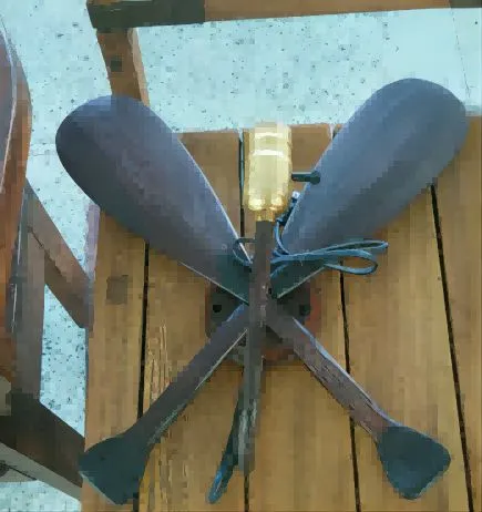 Canoe Paddle Wall Lamp